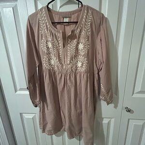 Boutique dress - tan